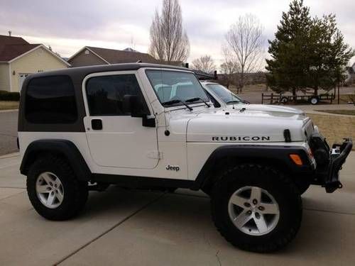 2003 jeep wrangler rubicon 4x4 with over $7,000 in extras