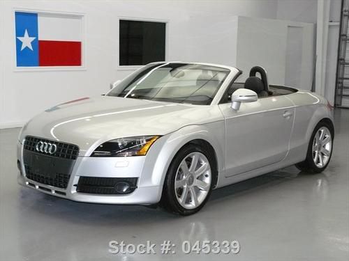 2008 audi tt turbo roadster auto heated leather 28k mi texas direct auto