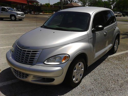 2005 chrysler pt cruiser, gray,4d, new tires,pwr windows, cd, tinted, look! bid!