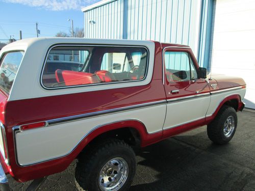 1978 ford bronco xlt sport utility 2-door 6.6l