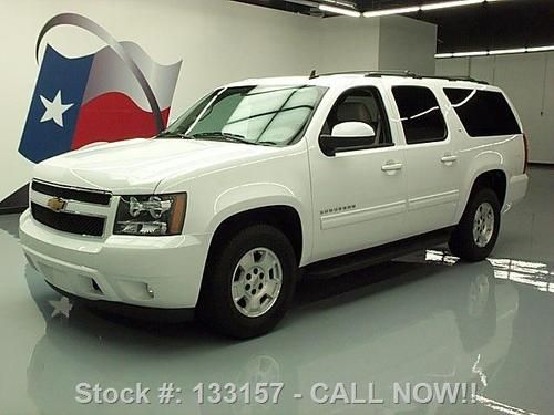 2013 chevy suburban lt sunroof dual dvd htd leather 21k texas direct auto
