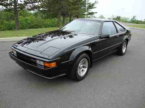 Find used 1986 Toyota Celica Supra Black Excellent in ...