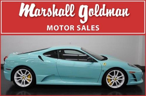 2009 ferrari f430 scuderia special order tiffany blue/blk only one made 700 mile