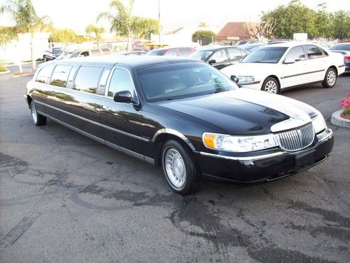 2000 lincoln town car 120" stretch limousine