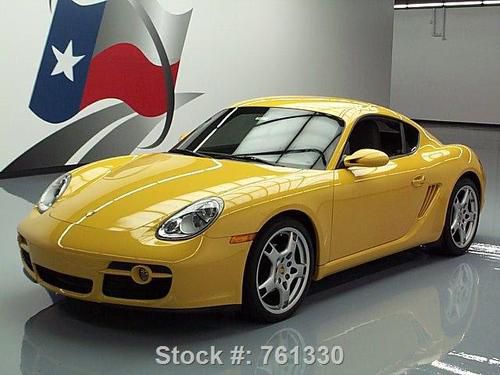 2007 porsche cayman 5-speed leather 19" wheels only 57k texas direct auto