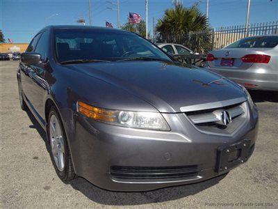 06 acura tl 1-owner navigation very good condition leather sunroof heated seats