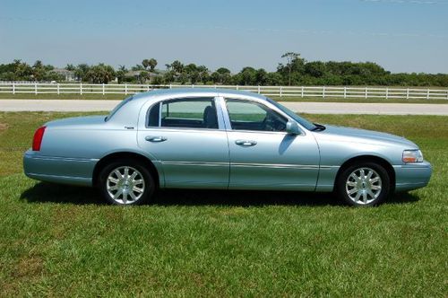 2007 lincoln town car signature limited, one owner, sarasota florida car