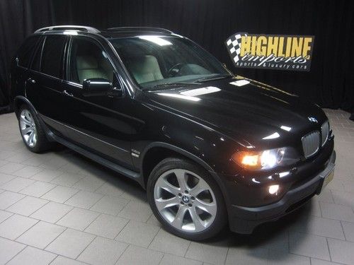 2006 bmw x5 4.8is, factory navigation, pano roof, air suspension, super clean