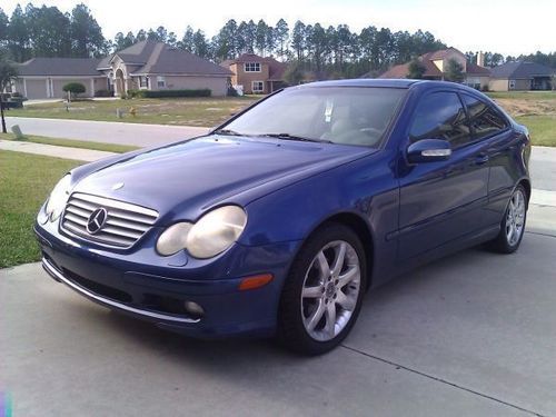 2002 mercedes c230 kompressor coupe - supercharged!