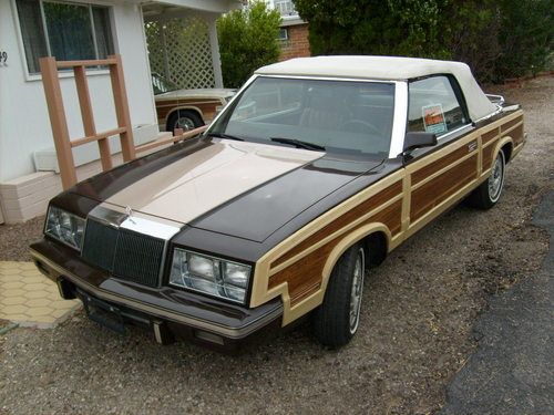 1983 chrysler convertible ( woody )