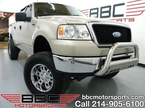 2007 ford f-150 4x4 back up camera lifted chrome wheels clean carfax