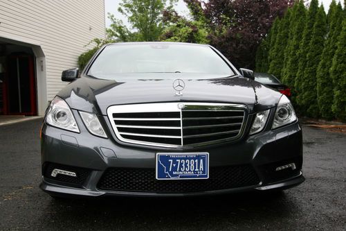 2010 mercedes-benz e350 4matic sport sedan amg &amp; premium 2 packages