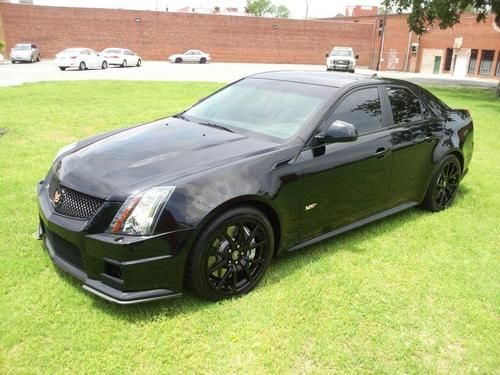 2011 cadillac cts v sedan blackout