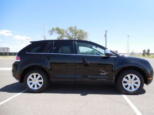 2007 lincoln mkx sport black 3.5l awd fully loaded pano roof nav leather