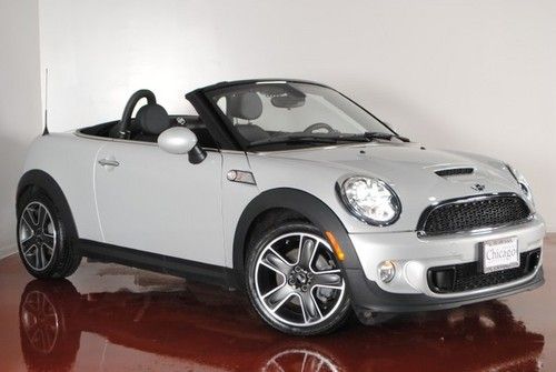 2012 mini cooper s roadster like new factory warranty loaded with options