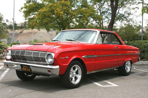 1963 ford falcon sprint ca black plate