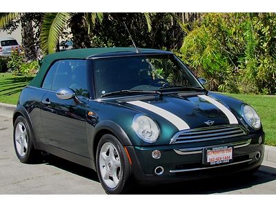 2005 mini cooper convertible clean pre-owned