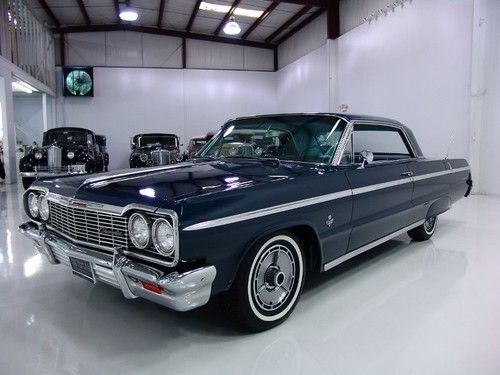 1964 chevrolet impala 409 ss hardtop, 4-speed manual, factory power brakes!