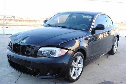 2012 bmw 128i salvage repairable rebuilder only 2k miles runs!!!
