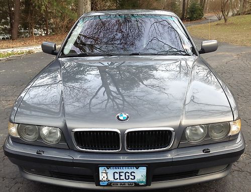 2001 bmw 740i sport excellent condition last year for the e38 one family owned