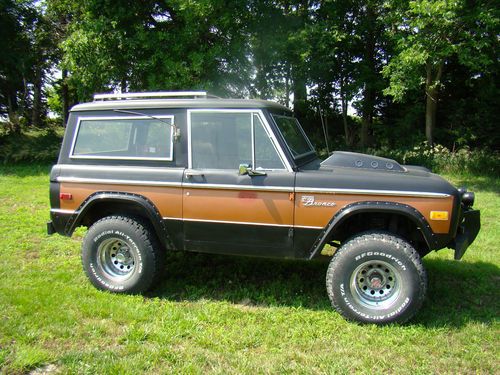 1972 ford bronco sport - clean title