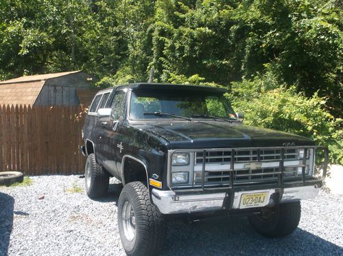 1985 chevrolet k5 blazer custom sport utility 2-door 5.7l