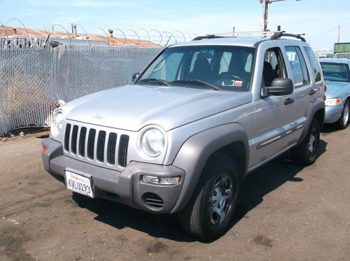 2002 jeep liberty, no reserve