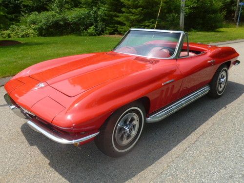 1965 chevrolet corvette convertible, 327/365 hp, all matching numbers, cheap