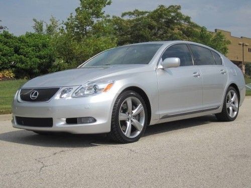 Gs 430 leather htd &amp; cooled sunroof navigation 18" alloys back up mark levinson