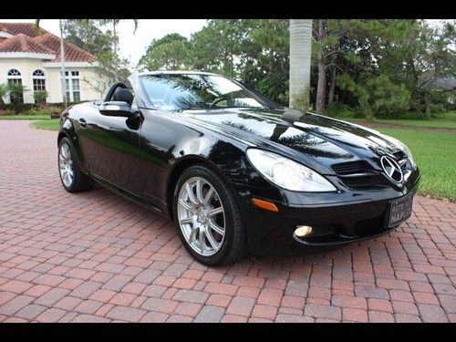 2006 mercedes-benz slk350 hard-top convertible very clean low miles