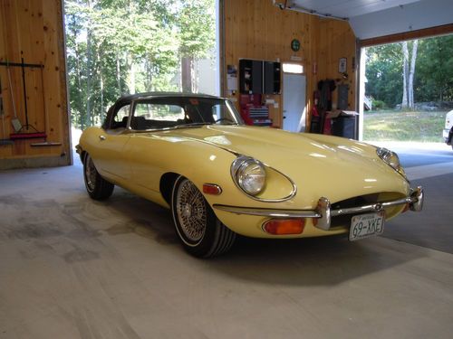 1969 jaguar e-type 4.2 series ii roadster