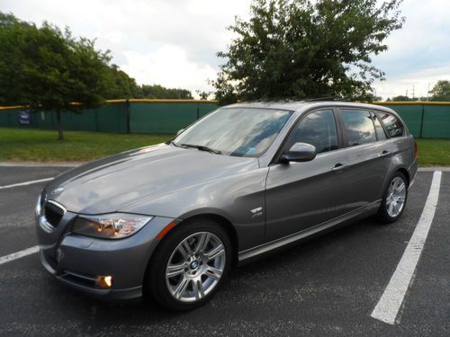 E91 lci bmw 328xi 4x4 navigation wagon only 29k miles no reserve x drive nice