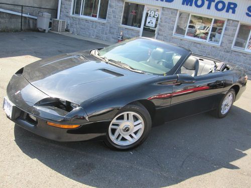 1996 chevrolet camaro z28 6 spd convertible black