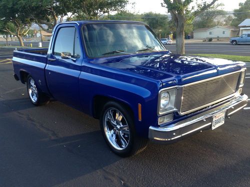 1976 chevy cheyenne short bed with 383 stroker  no reserve!!