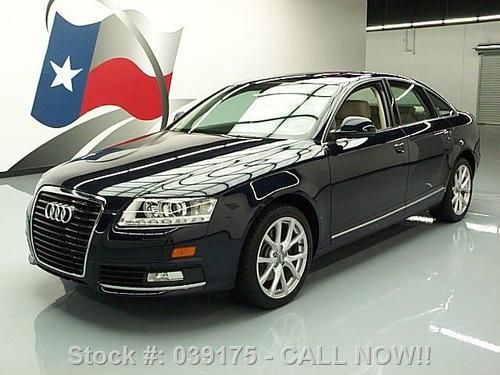 2010 audi a6 premium plus leather sunroof nav only 56k texas direct auto