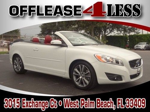 2012 volvo c70 convertible 1 owner no fee
