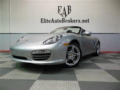 6k miles-one owner-6 spd-heated seats-2009 porsche boxster