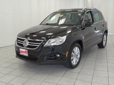 2.0 turbo 4 cyl front wheel drive vw tiguan cuv low mileage clear carfax