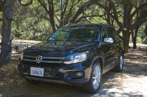 2012 volkswagen tiguan se vw 4motion awd panorama sunroof and nav super clean