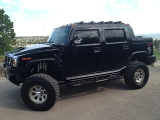 2006 hummer h2 supercharged sut luxury package black