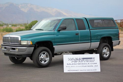 1999 dodge ram diesel 4x4 4wd 5.9l cummins slt 4 door camper see video