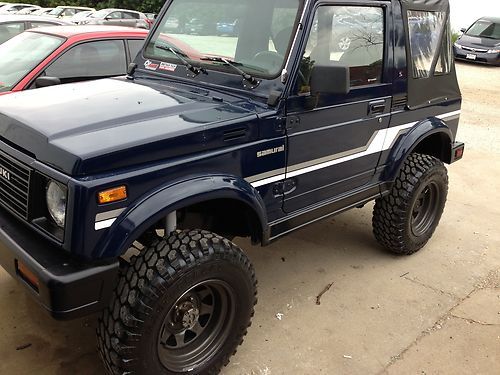 1986 rust free cali suzuki samurai