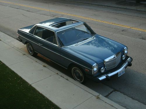 * rare * 1976 mercedes 280c sunroof coupe* low mile* all original * w114 w115 /8