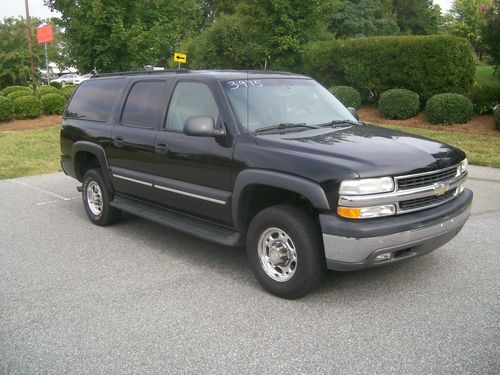 2003 chevy surburban 3/4 ton 3rd row seating no reserve auction