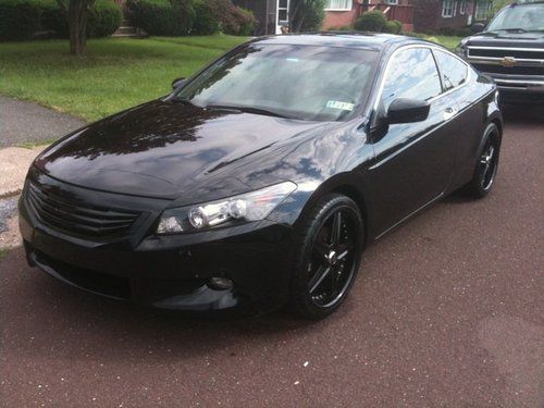 Highly sought after fully blacked out honda accord