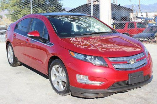 2012 chevrolet volt damaged clean title only 452 miles all electric vehicle l@@k