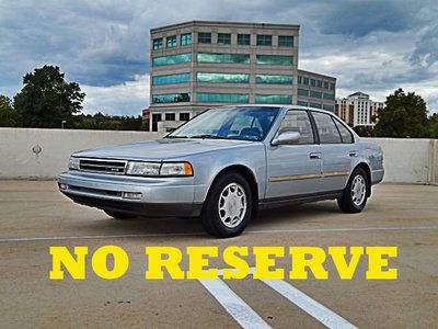 1991 nissan maxima one owner all maintenance records no reserve!!!!