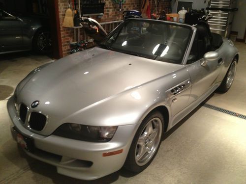 2000 bmw m roadster - rare!! - low miles!! - silver on black - one owner