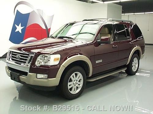 2008 ford explorer eddie bauer htd leather sunroof 75k texas direct auto