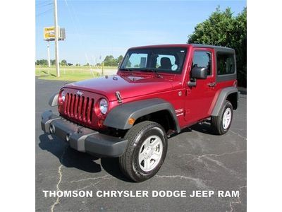 Red finance 1 owner great condition low miles must sell certified 4x4 hardtop